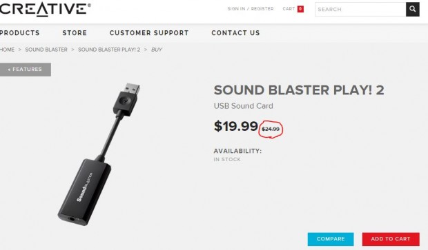creative labs sound blaster website